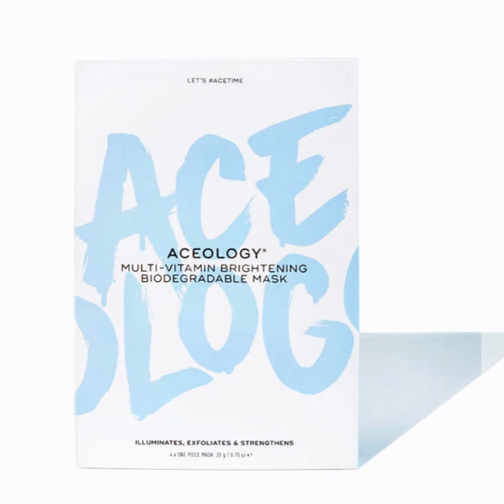 Aceology MULTI-VITAMIN BRIGHTENING BIODEGRADABLE MASK